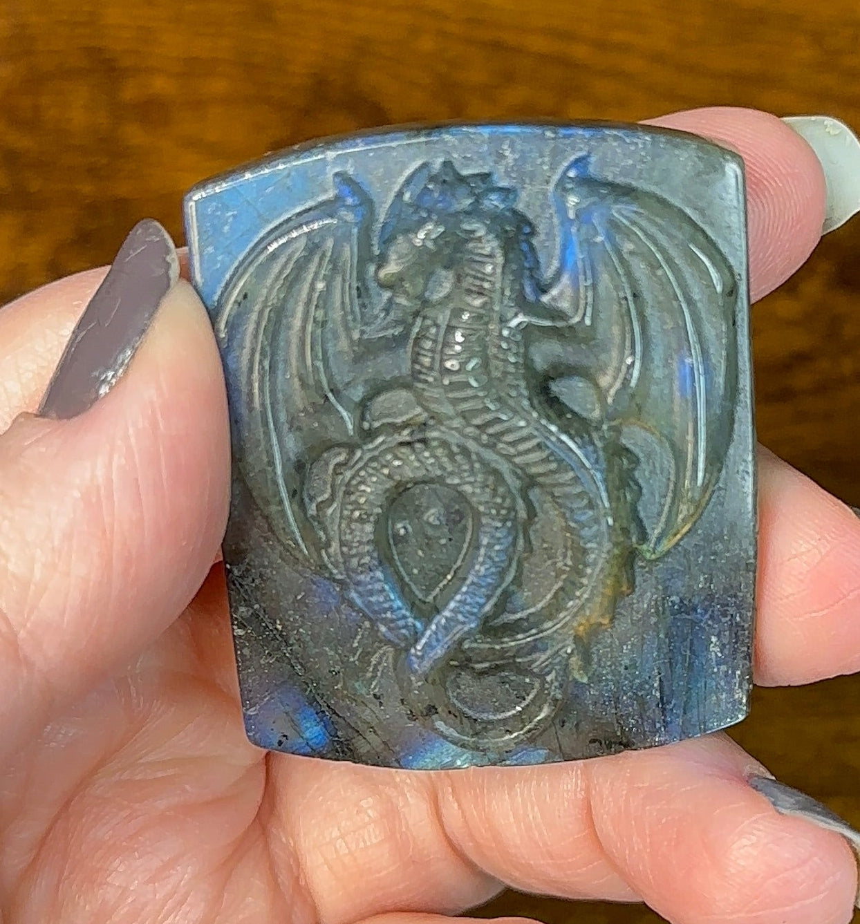 Labradorite Dragon