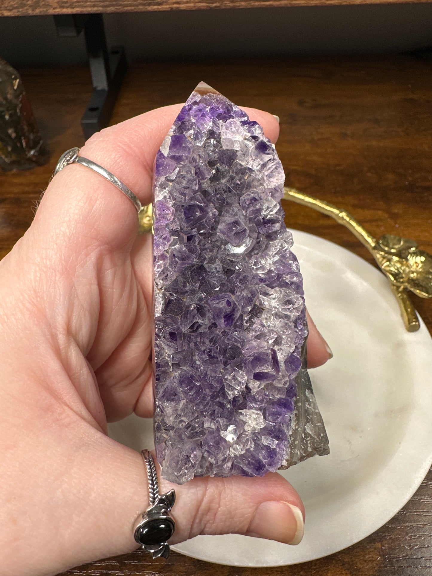 Amethyst Cluster Tower