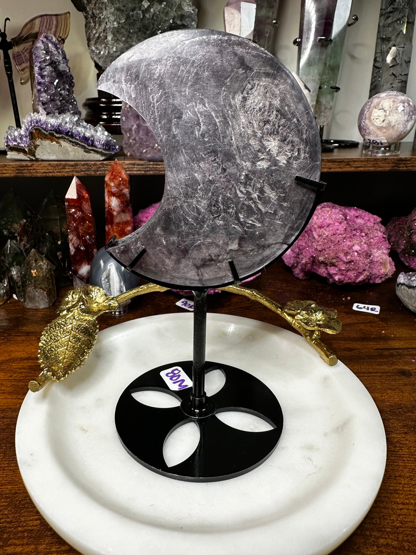 Lepidolite Moon