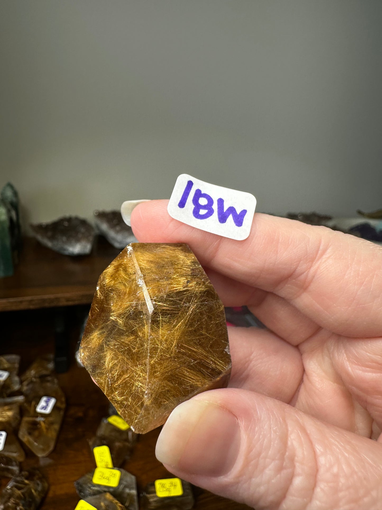 Golden Rutile Quartz Freeform