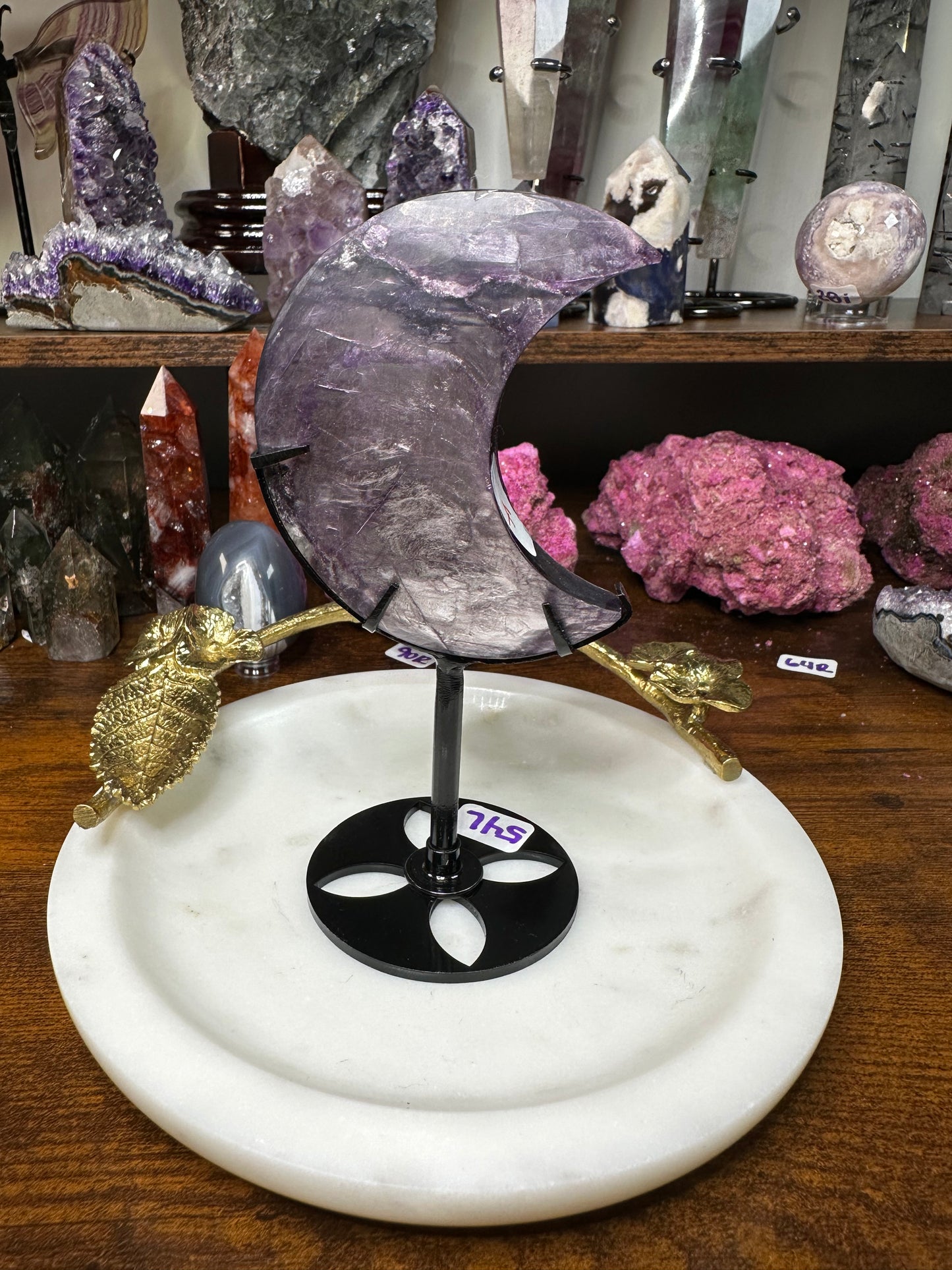 Lepidolite Moon