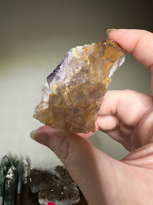 Rainbow Fluorite Specimen