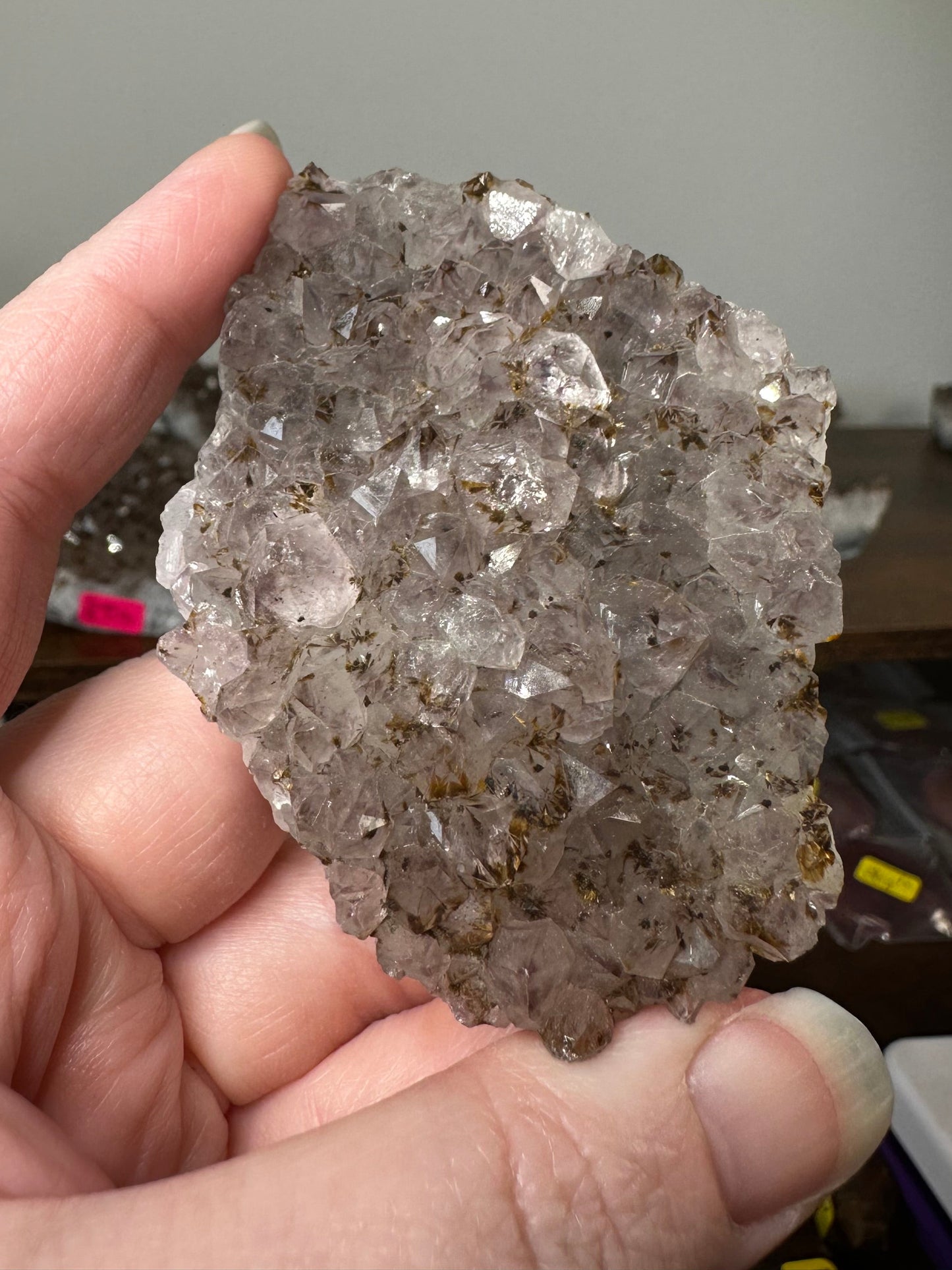 Amethyst Cacoxenite