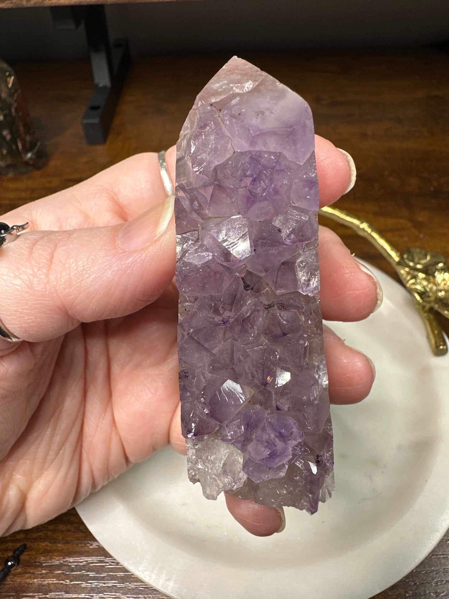Amethyst Cluster Tower