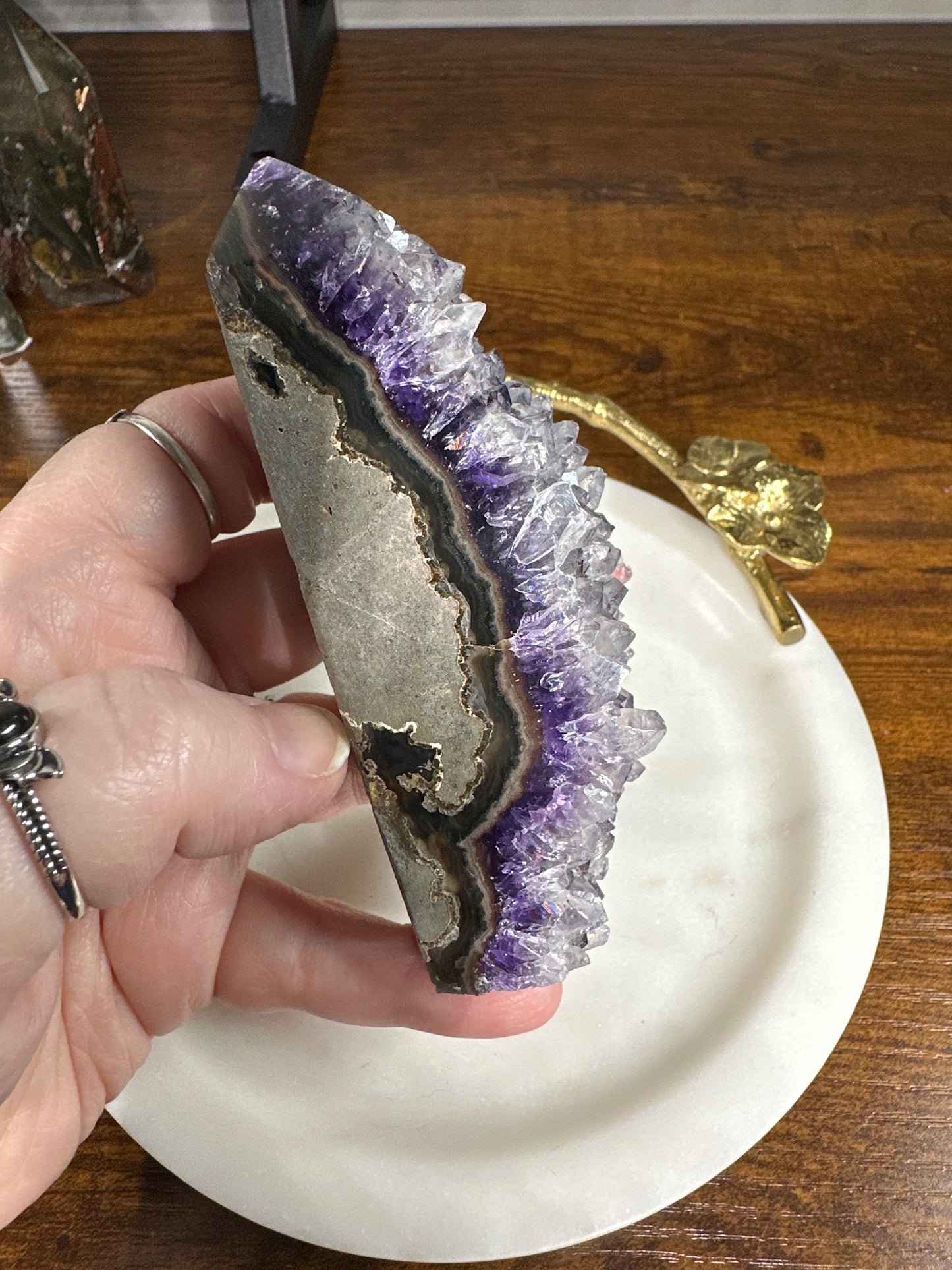 Amethyst Cluster Tower