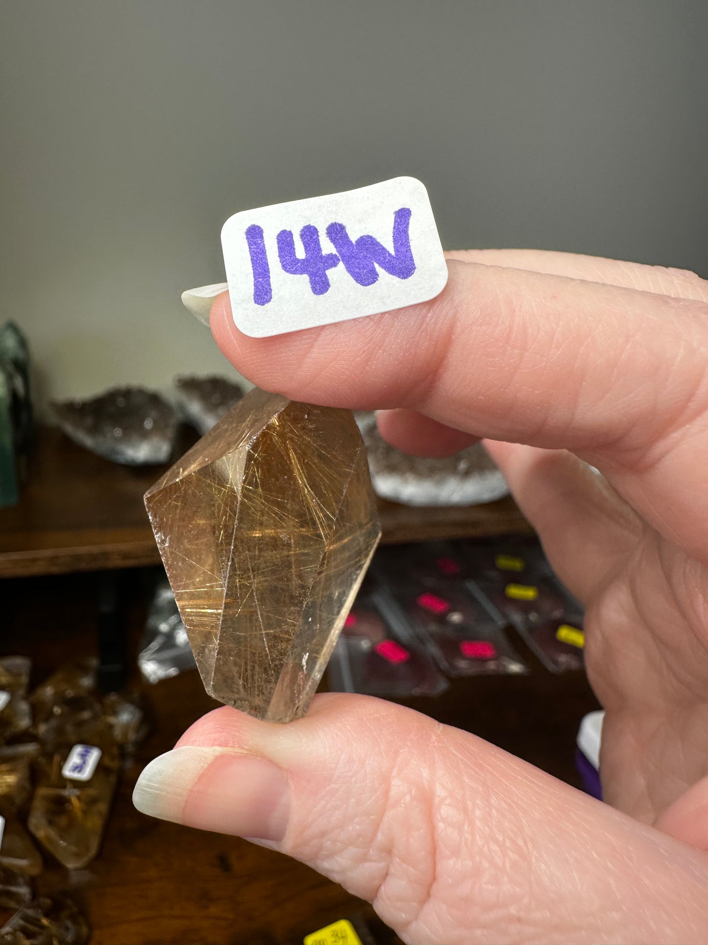 Golden Rutile Quartz Freeform