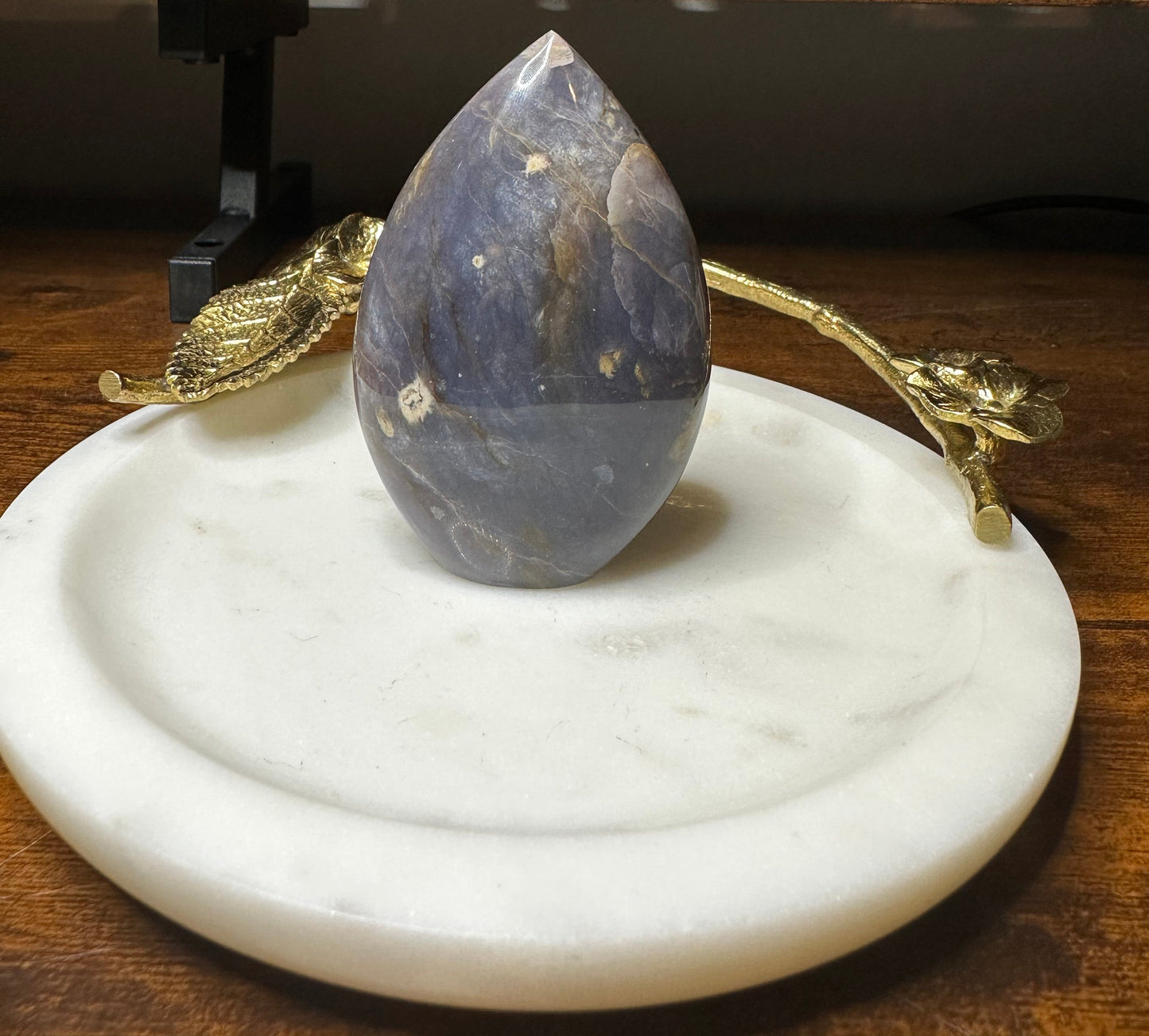 Purple Chalcedony Flame