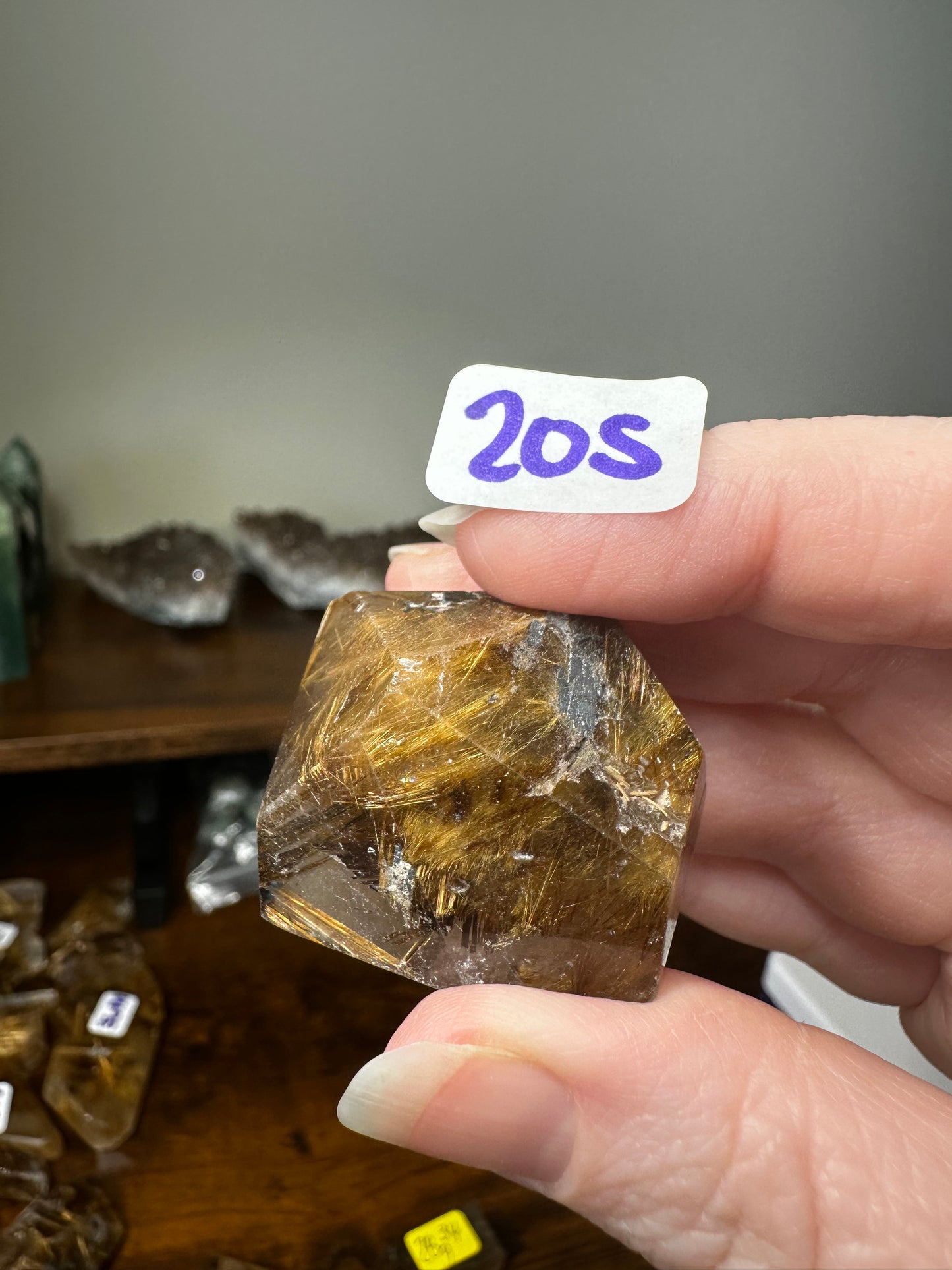 Golden Rutile Quartz Freeform