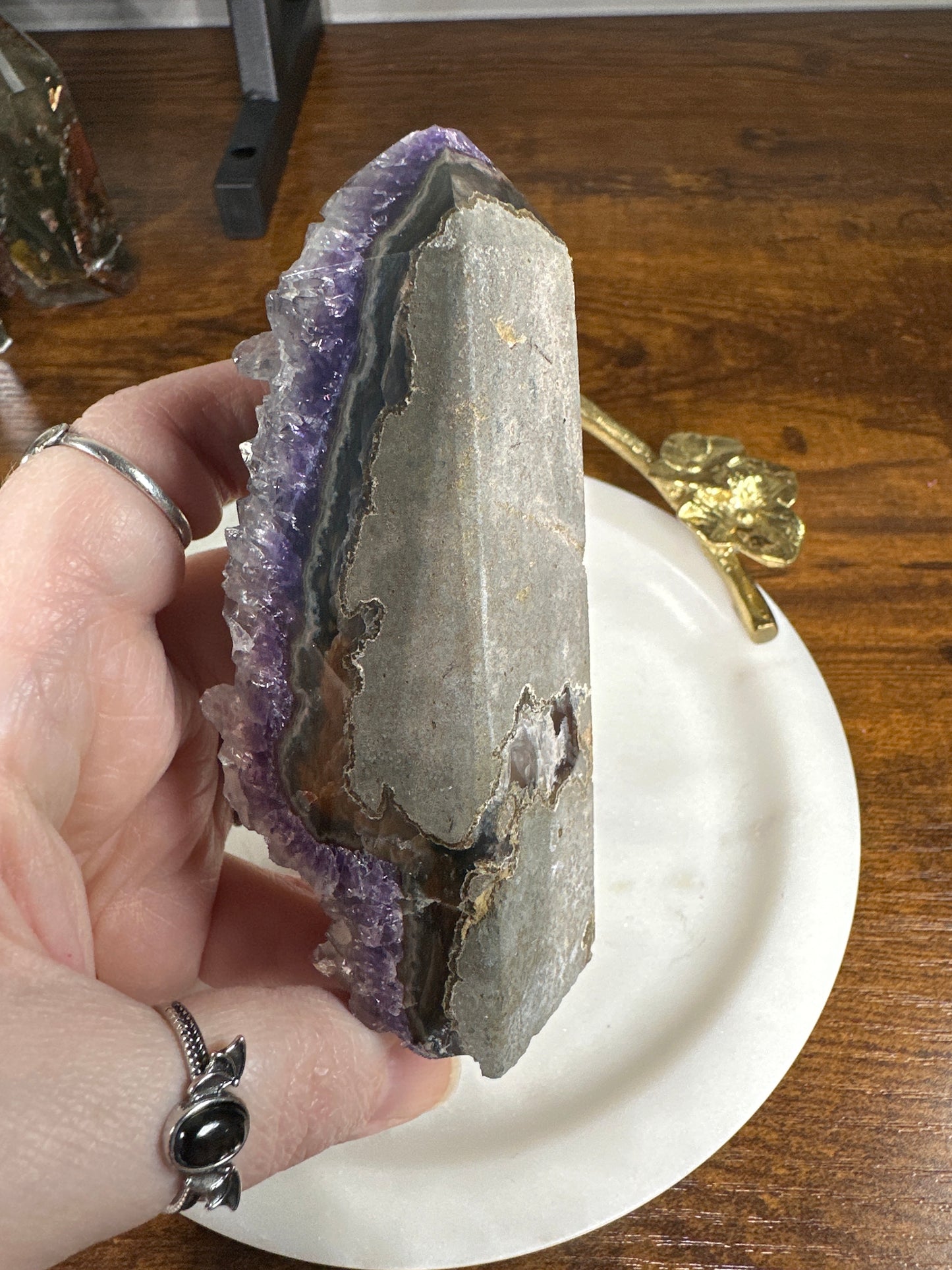 Amethyst Cluster Tower