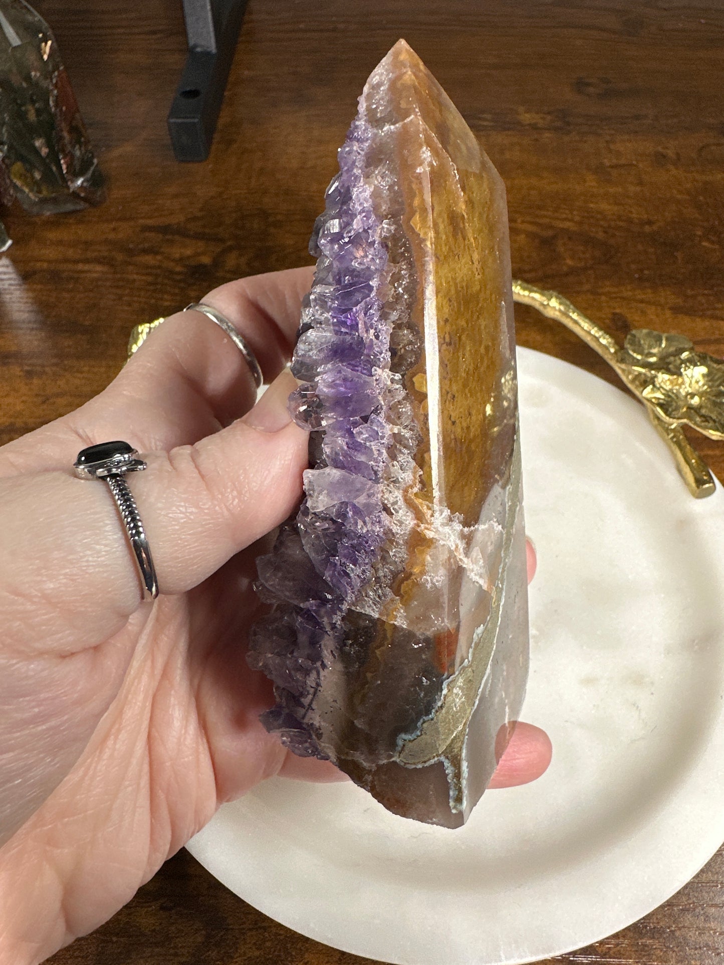 Amethyst Cluster Tower