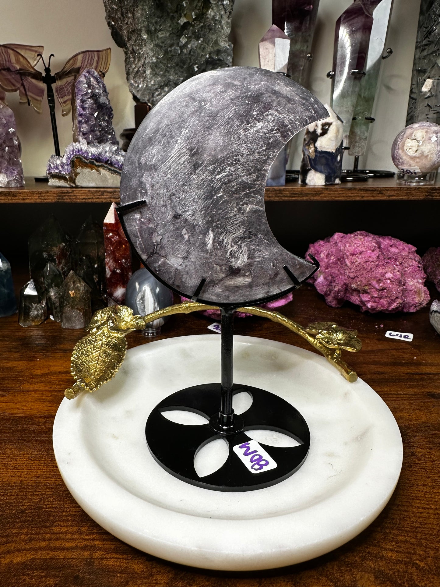 Lepidolite Moon