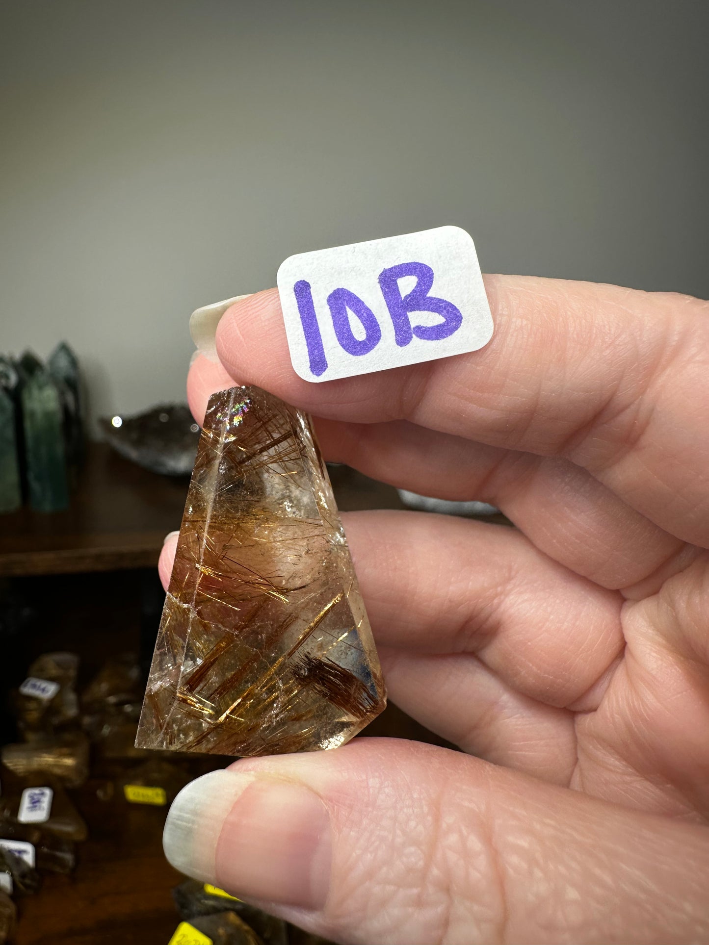 Golden Rutile Quartz Freeform