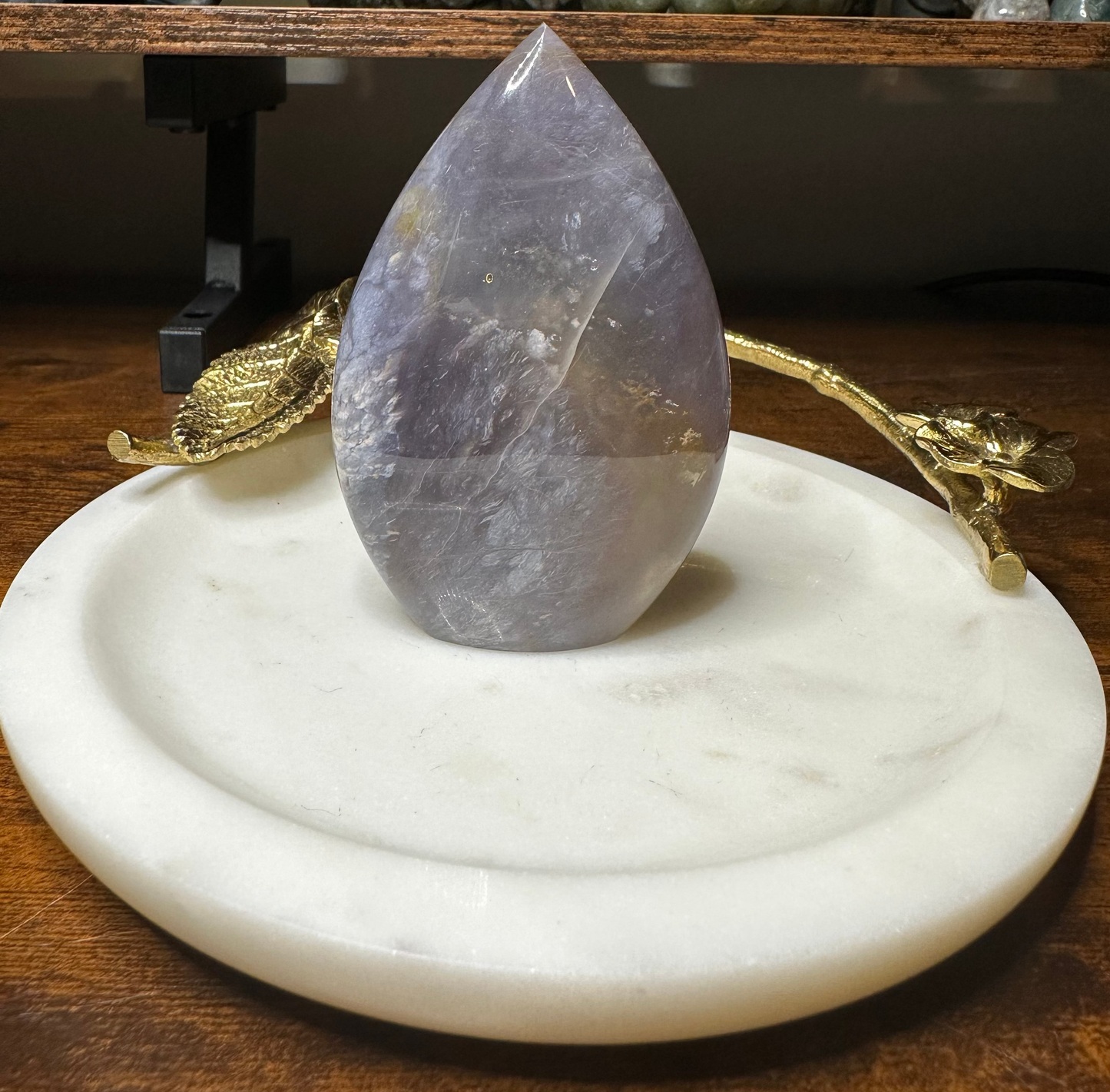 Purple Chalcedony Flame