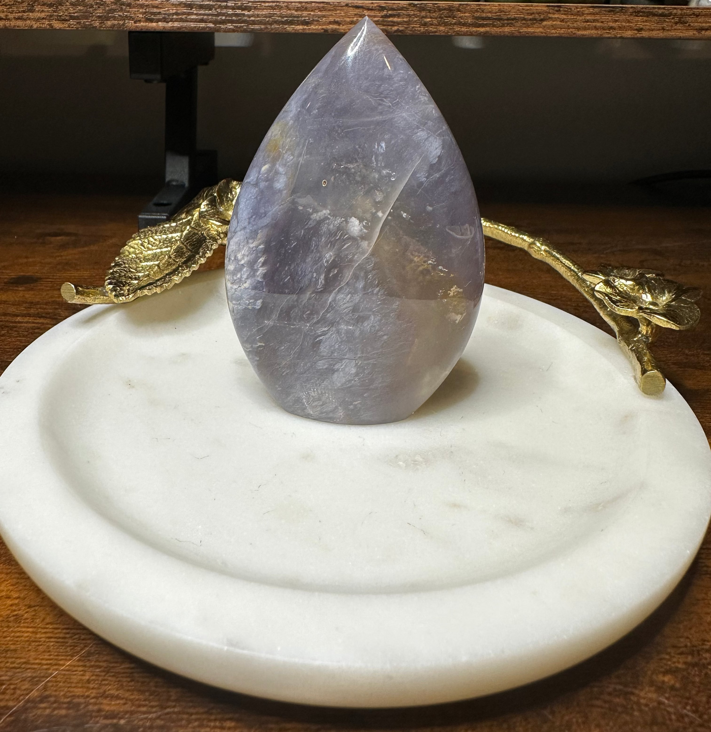 Purple Chalcedony Flame