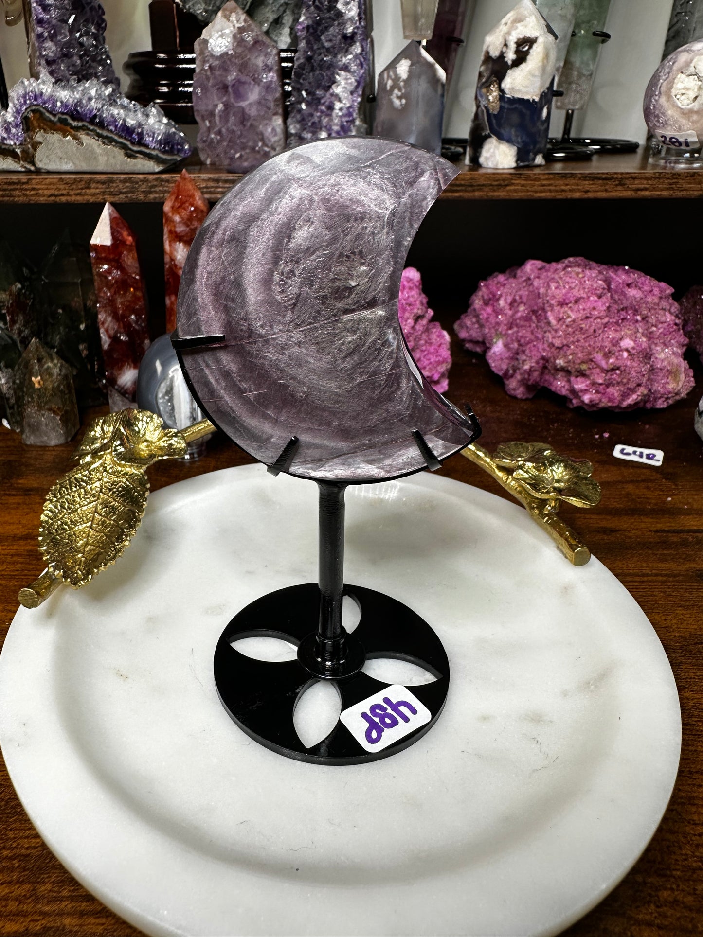 Lepidolite Moon