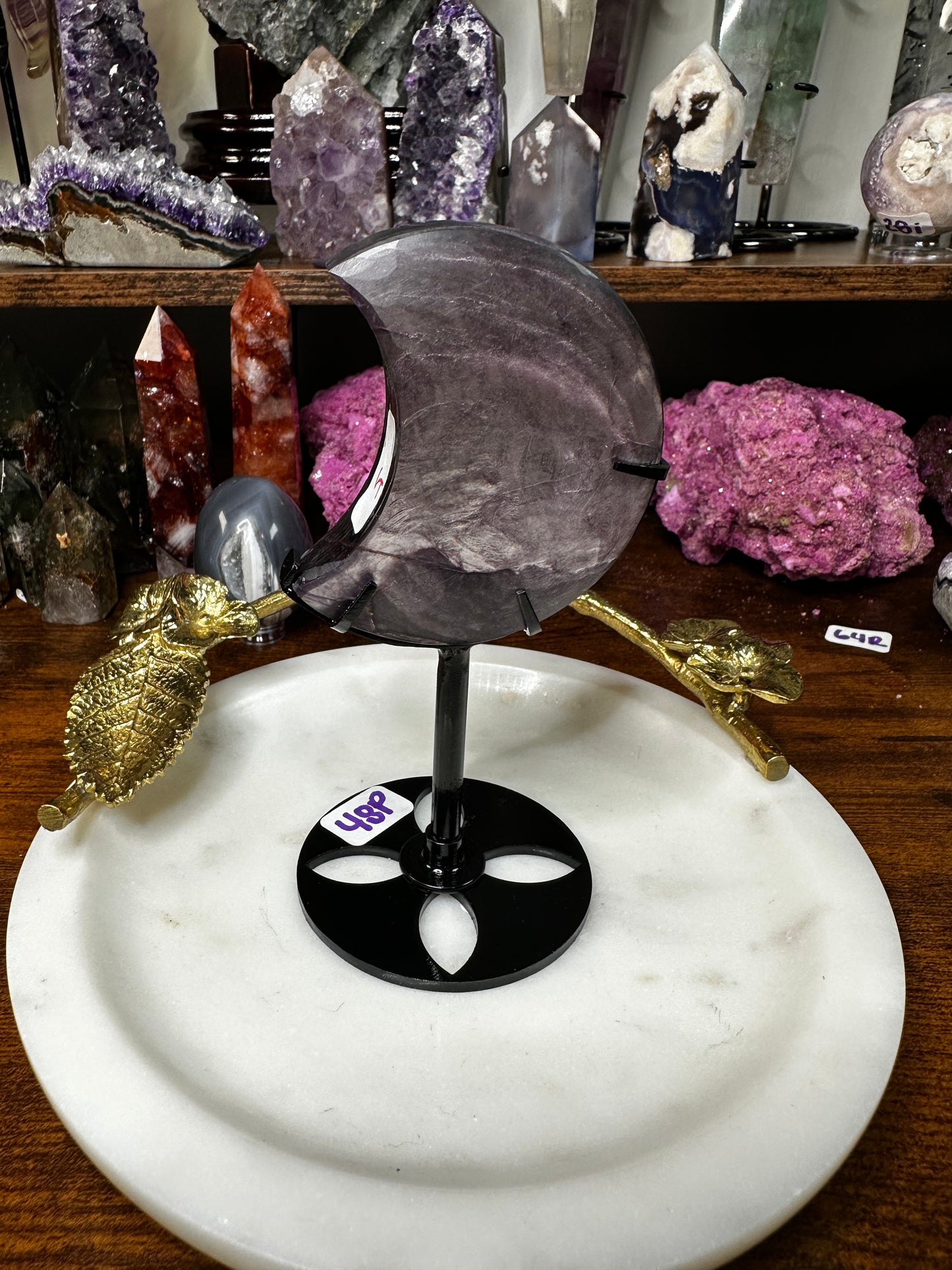 Lepidolite Moon